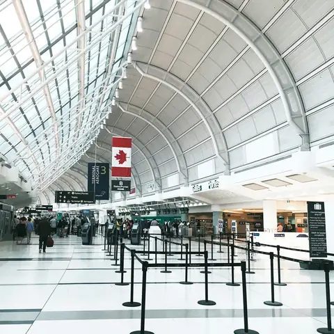 Inside Toronto Pearson International Airport